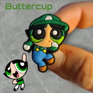 BOGO!! BUNDLE For Discount!!!    Blossom from Power Puff Girls Croc Charm